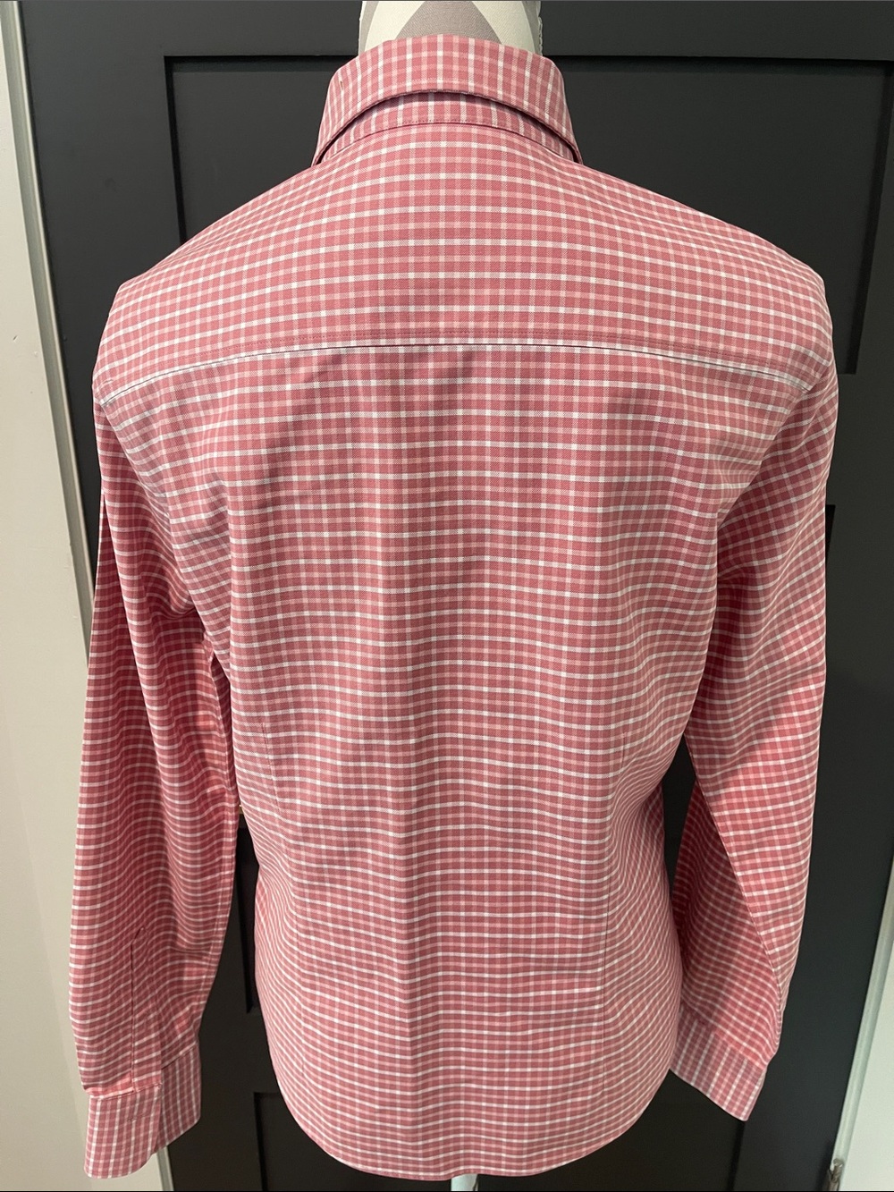 Brooks Brothers Preppy Pink and White Gingham Button Down Shirt Size 10 - Picture 8 of 10